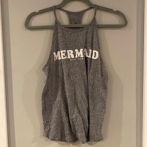 Billabong, gray, mermaid, tank top